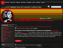 Tablet Screenshot of budokansorso.com